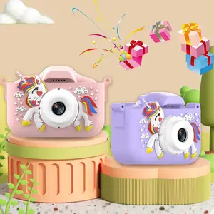 Kids Camera with 1080P HD Video, Unicorn Toy Camera, USB Rechargeable Battery, Kids Birthday Gift, Kids Christmas And Halloween Birthday, New Year Gift