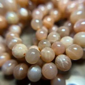 Beautiful Sunstone 8mm Bracelet