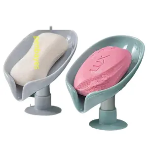 Standing Soap Holder No Drilling, Suction Cup Creative Drainage Storage Rack, Home Bathroom Soap Organizer, New Wall Mounted Soap Box, Soap Dish Holder