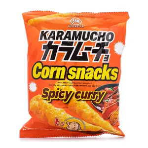 Koikeya Karamucho Corn Snacks Spicy curry 65 g