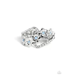 Captivating Corsage Blue ✧ Opalescent Ring