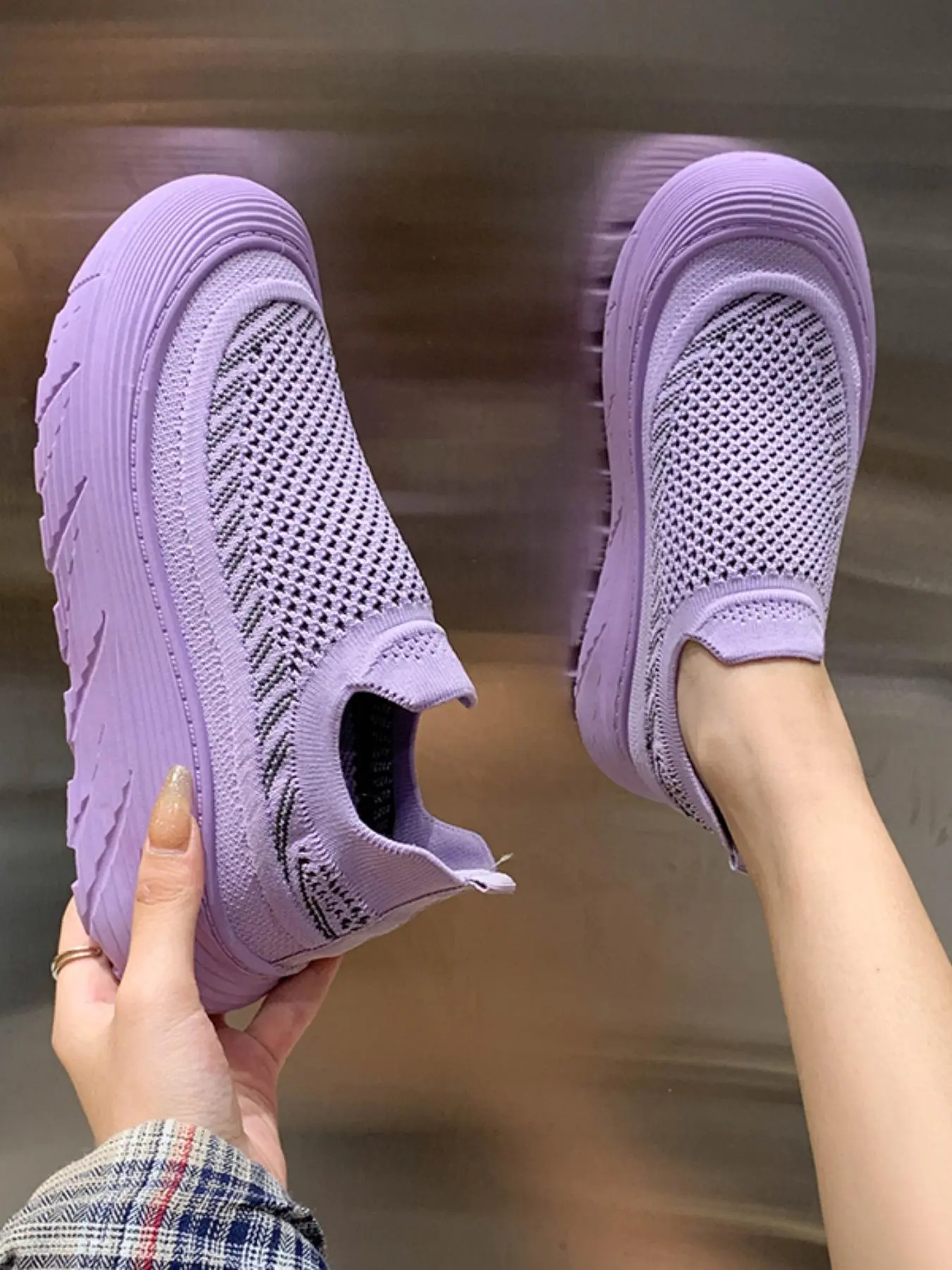 Women's Mesh Breathable Lightweight, Athletic Running Shoes, 2024 New Style Casual Comfortable Sports Running Shoes, All-match Non-slip Wear-resisting Sneakers for Daily Wear, Workout Sneakers
