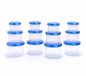 LocknLock 12-Piece Round Canister Storage Set