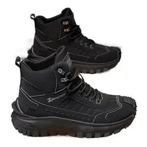 New autumn high-top large-size sports hiking boots, comfortable thick-soled lightweight casual walking shoes, suitable for daily outdoor activities in all seasons, walking and traveling, mountaineering, and camping equipment