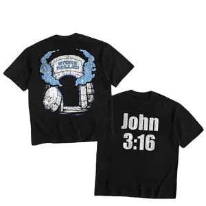 Stone Rolled John 316 Biblical Metaphor Inspiration Stone Cold Steve Austin WWE Shirt, Fashion Cotton, Full Sizes, For Men, For Women