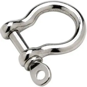 Grade Stainless Two Steel Bow Shackles 1/8"