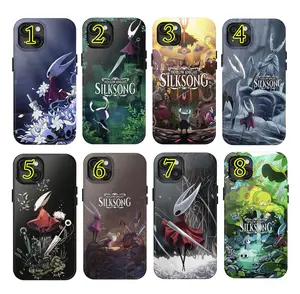 8 designs Silksong Hollow Knight phone case, Gameplay hot 2025 phone case, For iPhone 16 15 14 13 12 11 X SE, Samsung S25 S24 S23 S22 S21, Gift For Fans