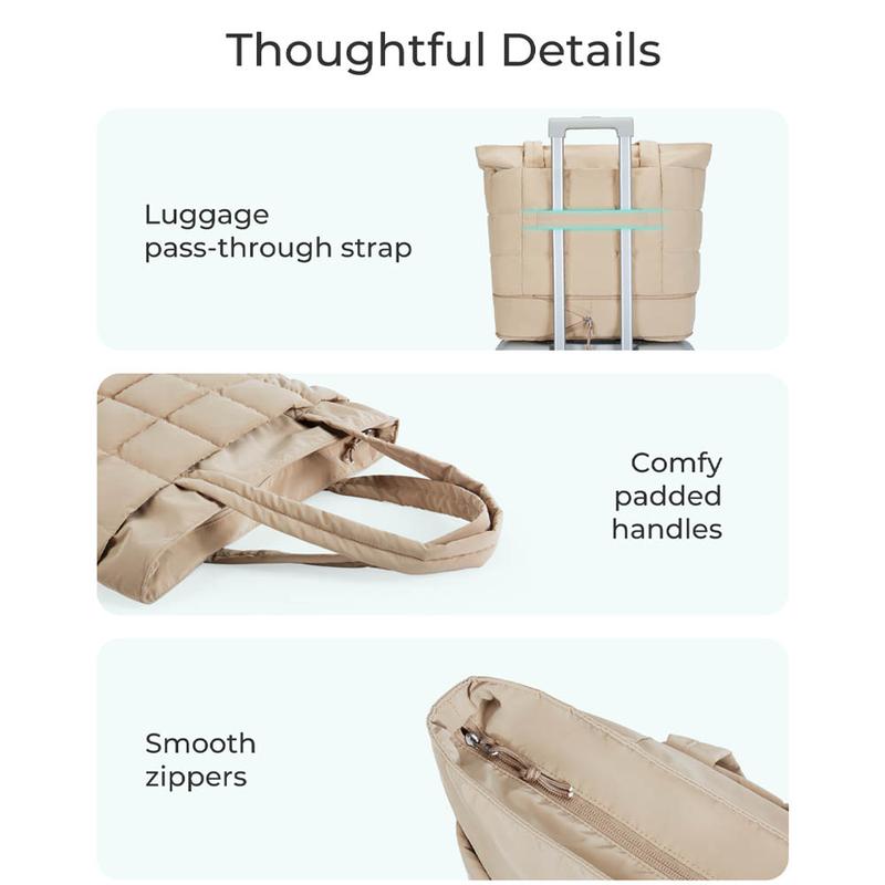 BAGSMART Bubble 22L-28L Expandable Puffer Travel Tote Bag, Puffer Small tote bag with Zipper, Travel Tote Bags Casual Handbags Nurse Bag TikTokShopHolidayHaul BAGSMART Bubble 22L-28L Expandable Puffer Travel Tote Bag, Puffer Small tote bag with Zipper, Travel Tote Bags Casual Handbags Nurse Bag TikTokShopHolidayHaul