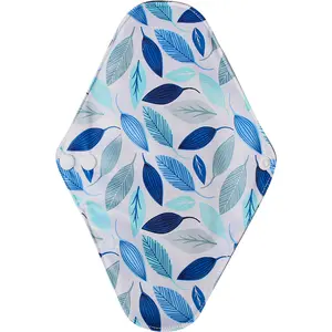 Reusable Sanitary Pad Liner, Bamboo Charcoal Fabric, Super Absorbent, Leak-Proof Design, Washable Overnight Panty Liners, Three Sizes Available