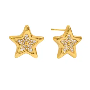 Chunky Star Studs