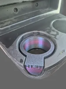 Kenworth/ Peterbilt Cupholder Insert Adapter Car Console Organizer