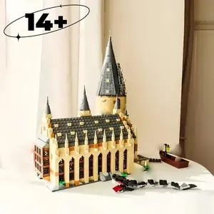 2026 Castle Building Set Compatible with 75954, DIY Creative Model Kit, Movie Theme, Kids Toy, Birthday Gift, Home Decoration