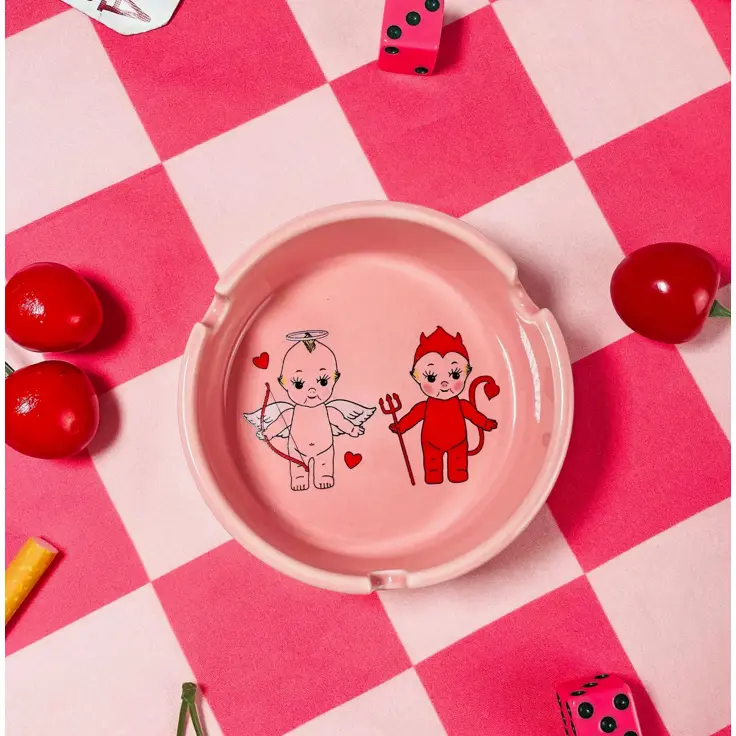 Retro Kewpie Ashtray