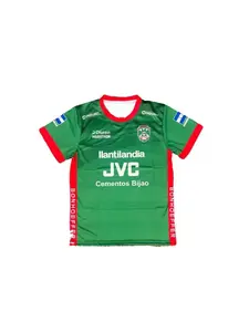 Marathon Football Pattern Sporty Shirt, Football Jersey, Men's Printed Design, Casual Fitted Style, Short Clothing Length, All over Print