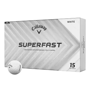 Callaway Golf Superfast 15-Pack Golf Balls in White