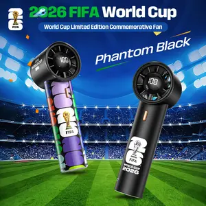 2026 FIFA World Cup Mini Handheld Fan, Adjustable Speed, Portable Rechargeable Fan for Stadium & Outdoor