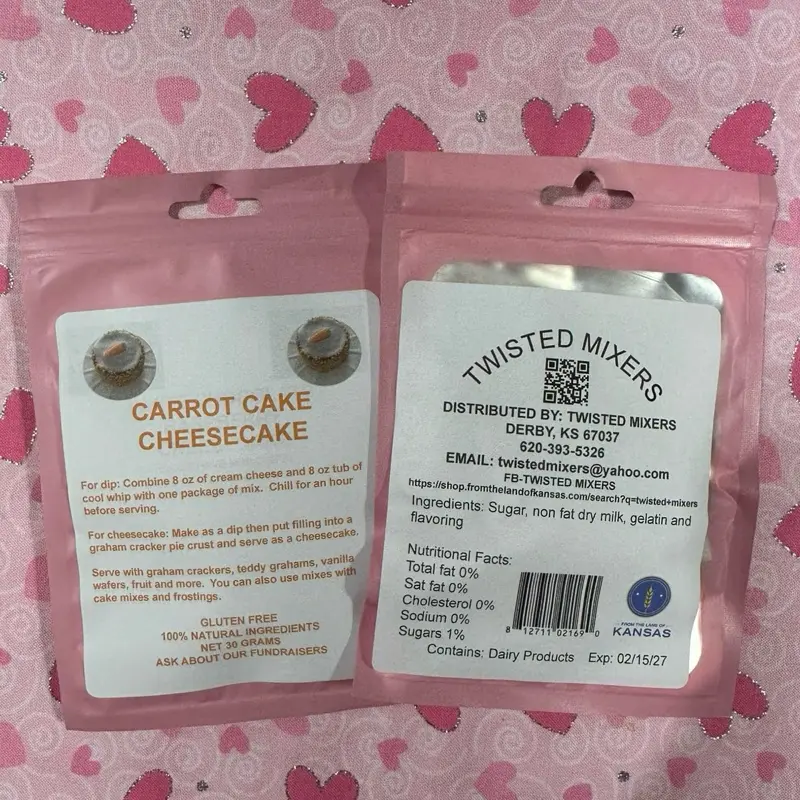 Carrot Cake Cheesecake mix Carrot Cake Cheesecake mix