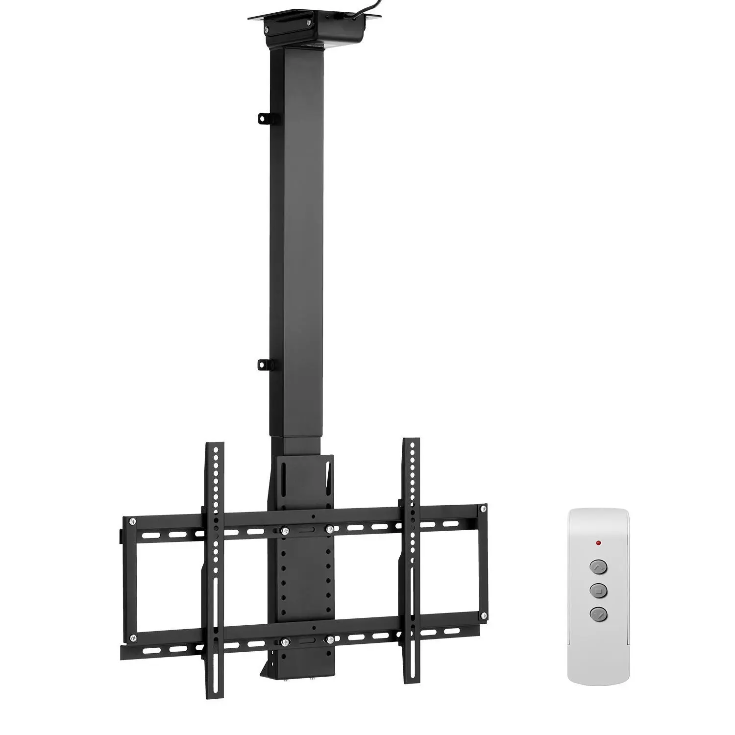 【SummerFinds】VEVOR Motorized Ceiling TV Mount,  TV Wall Mount for 32 to 55 Inch TV, Electric Adjustable Ceiling TV Mount, Motorized Flip Down TV Mount Bracket with Max VESA 24 x 16 in, Fits TVs Up to 120 lbs