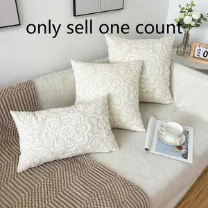 Floral Pattern Pillow Case, 1 Count Modern Throw Pillow Cover without Filler, Household Decoration Supplies for Home Living Room Bedroom