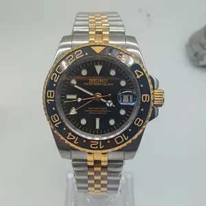 Seiko Two-tone GMT Mod Watch