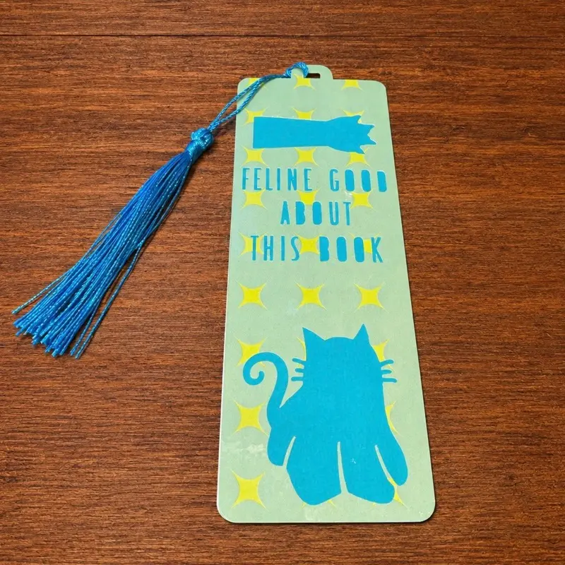 Feline Good Laminated Cardstock Bookmark