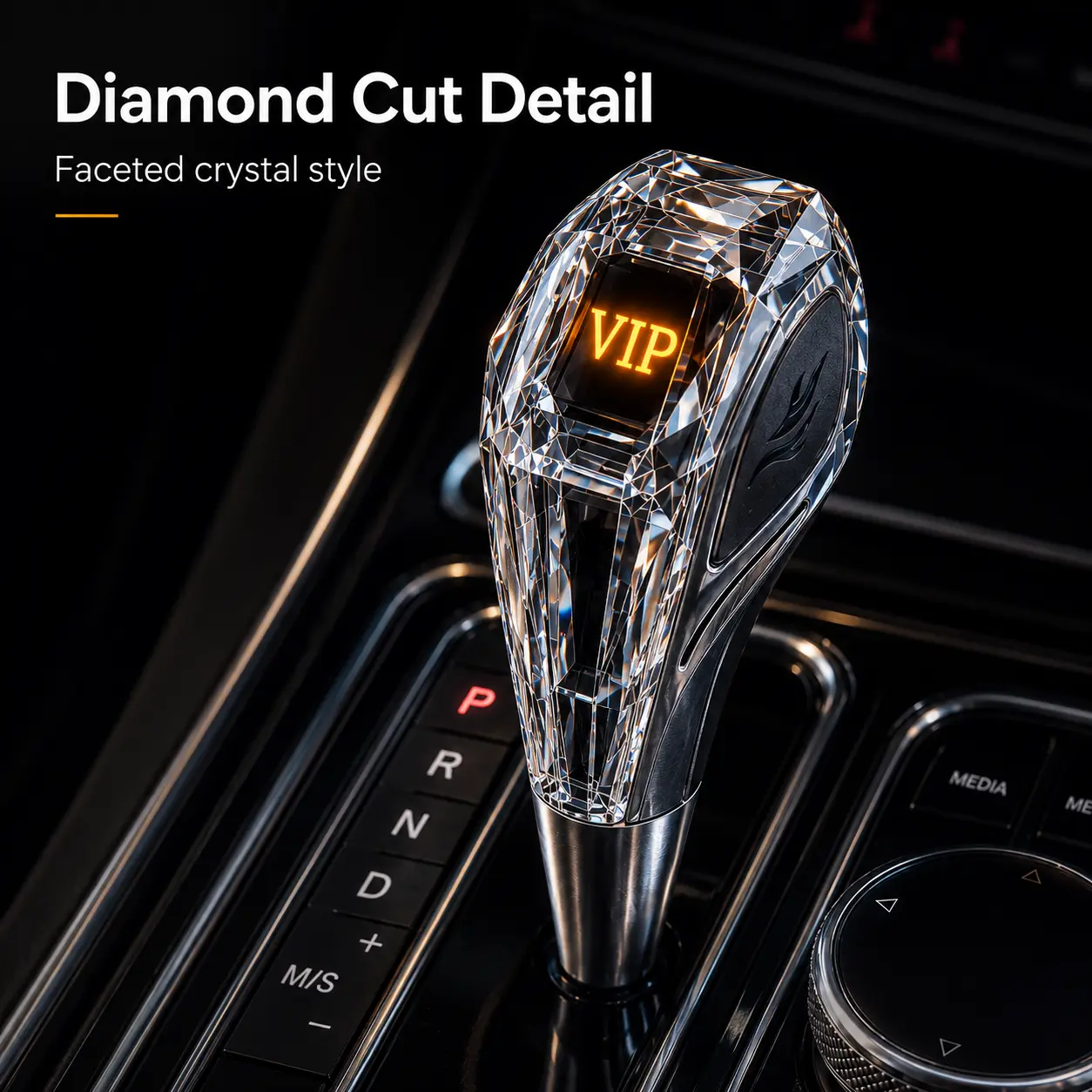 car shift knob, crystal gear shifter, led gear knob, car interior upgrade, car interior accessory, automotive gear replacement, transparent gear knob, crystal car interior decor, illuminated shift handle, vehicle gear stick replacement