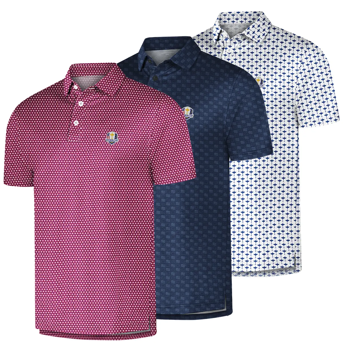 Men's Golf Polo Shirt - Short Sleeve, Moisture Wicking, Athletic Fit, Premium Embroidered, Button Closure, Business Casual, Sporty Chic Top for Father’s Day, Birthdays