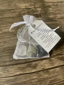 Triple Protection Crystal Set – Reiki Charged Stones for Energy Shielding & Intuition