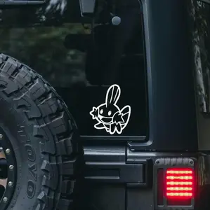 Anime Mudkip Vinyl Sticker for Trucks, Cars, laptops, & More.