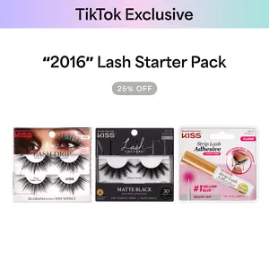 [TikTok Exclusive] KISS Lashes Bundle - "2016" Lash Starter Pack