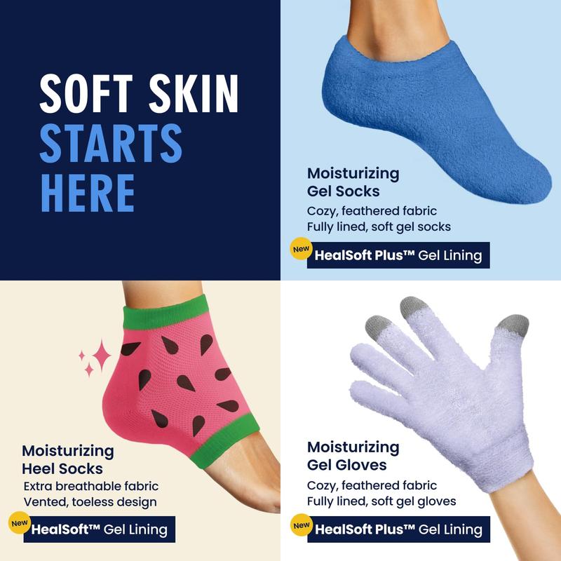 Dr. Frederick’s Original Moisturizing Gel Socks for Men & Women