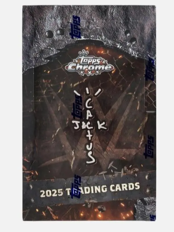 2025 Topps Chrome Cactus Jack WWE Hobby Box - TikTok Shop