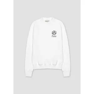 Heritage Crest White Sweater