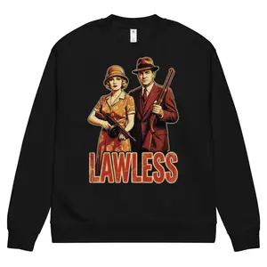 Bonnie & Clyde Unisex relax crew neck sweatshirt
