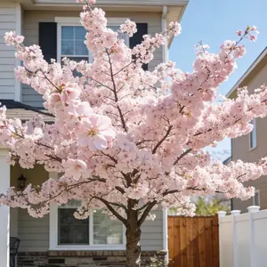 30 Sakura Cherry Blossom Seeds for Planting Outdoors, Ornamental Flower Tree Seeds for Backyard Garden Landscape, Easy to Grow, Seeds Only Not Live Plants Garden Supplies
