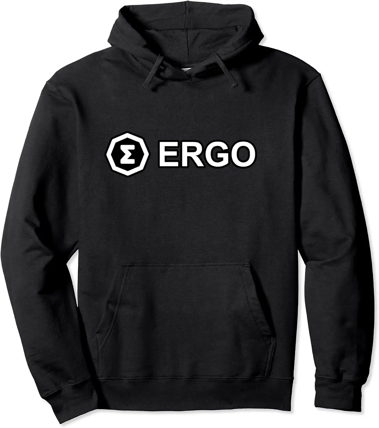 ERG Crypto Trader Gift Blockchain Mining Black & White Pullover Hoodie - Nestorporas Shop 90B0BDX9CDPN