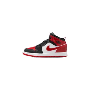 Air Jordan 1 Mid GS "Red/black" HV4399 006