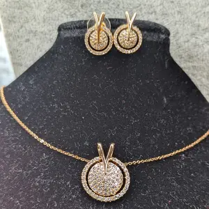 AD pendant earrings set