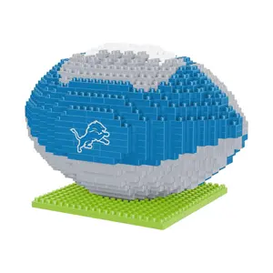 Detroit Lions NFL BRXLZ Football 728-Piece Building Block Set