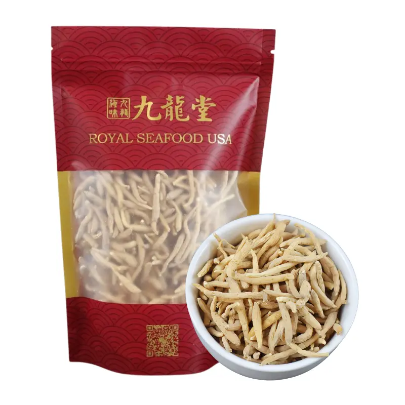 Royal Seafood USA Premium Pseudostellaria Root (Tai Zi Shen) Natural herb prince ginseng 8oz