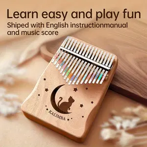 17 Notes Thumb Piano Kalimba Beginner Girl Finger Piano Birthday Gift Internet Celebrity Instrument