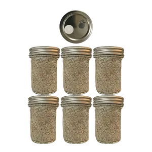 6 Sterilized Jars -+ FREE GROW GUIDE!