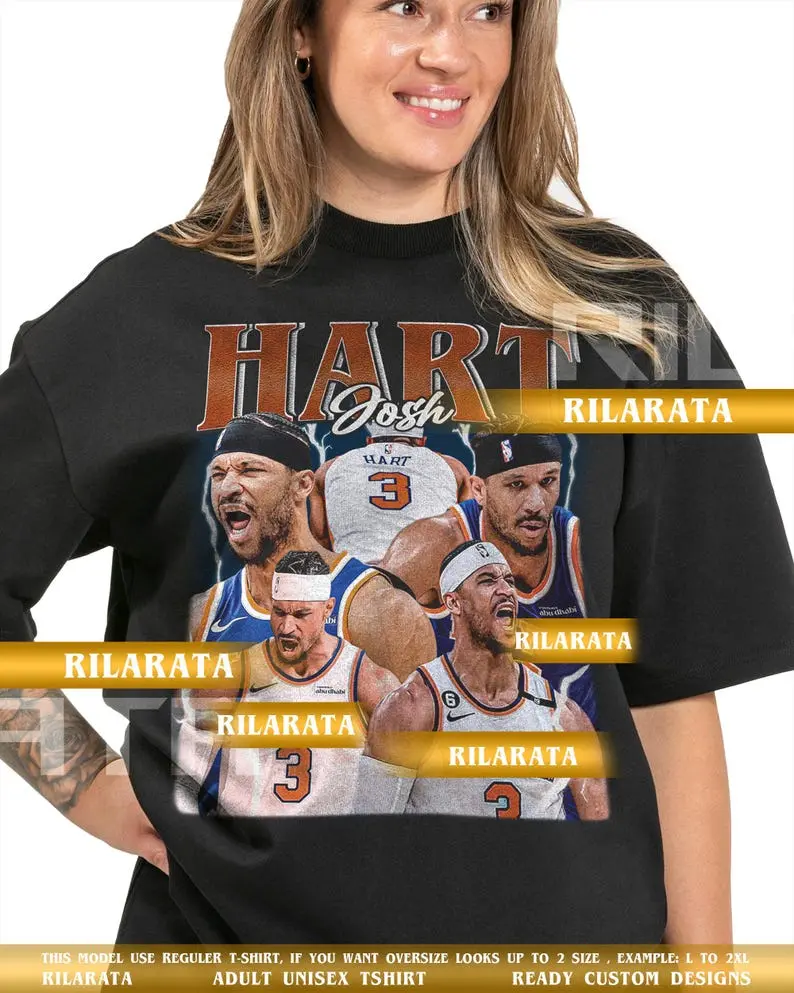 Josh Hart Vintage T-Shirt Gift for Women and Man Shirt Unisex Tee Sport Sweatshirt