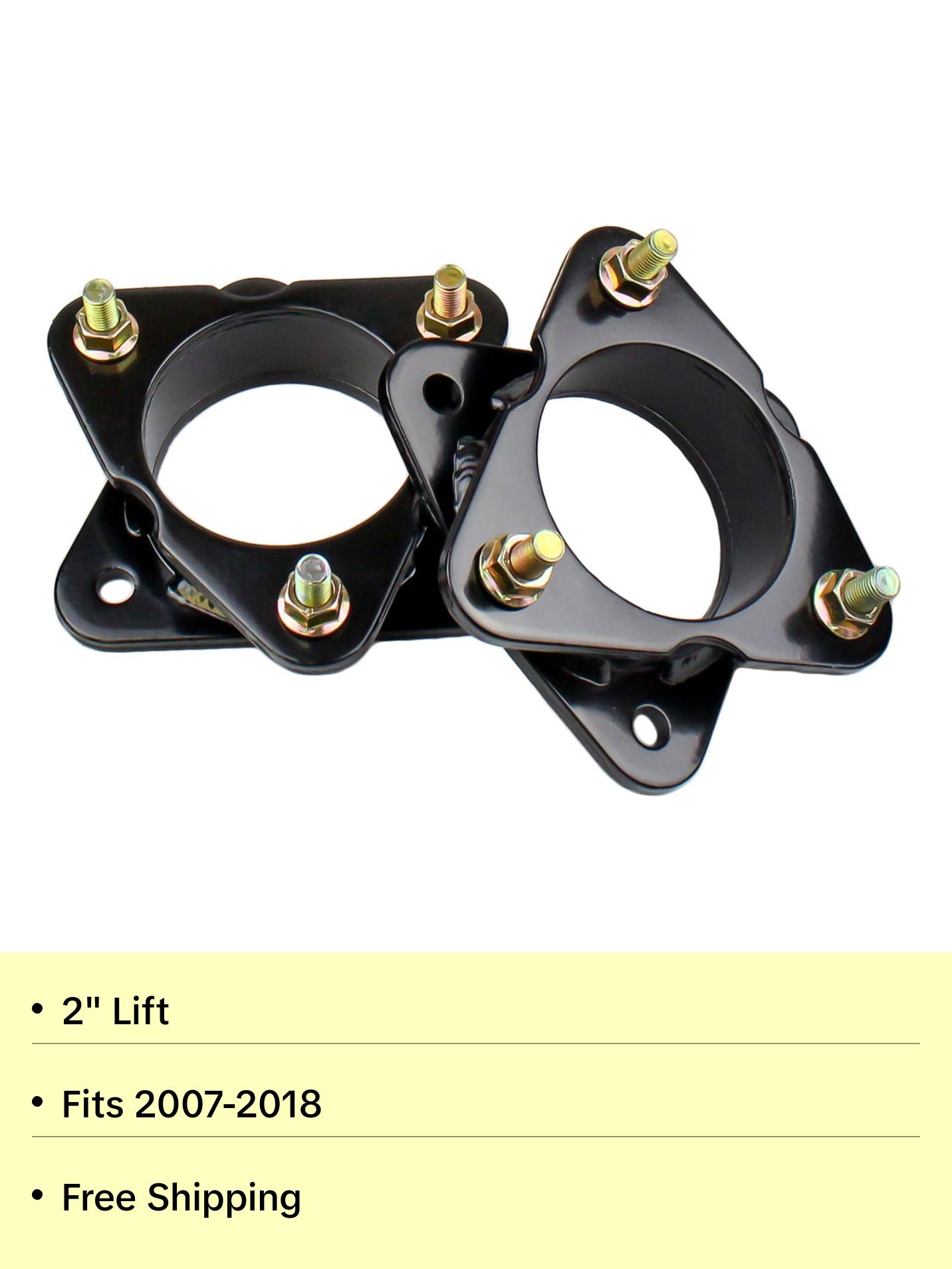 2" Front Strut Spacer Leveling Lift Kit For 2007-2018 Chevy Silverado GMC Sierra