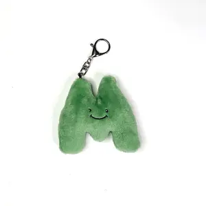 Alphapals® 4" Plush Letter M Keychain