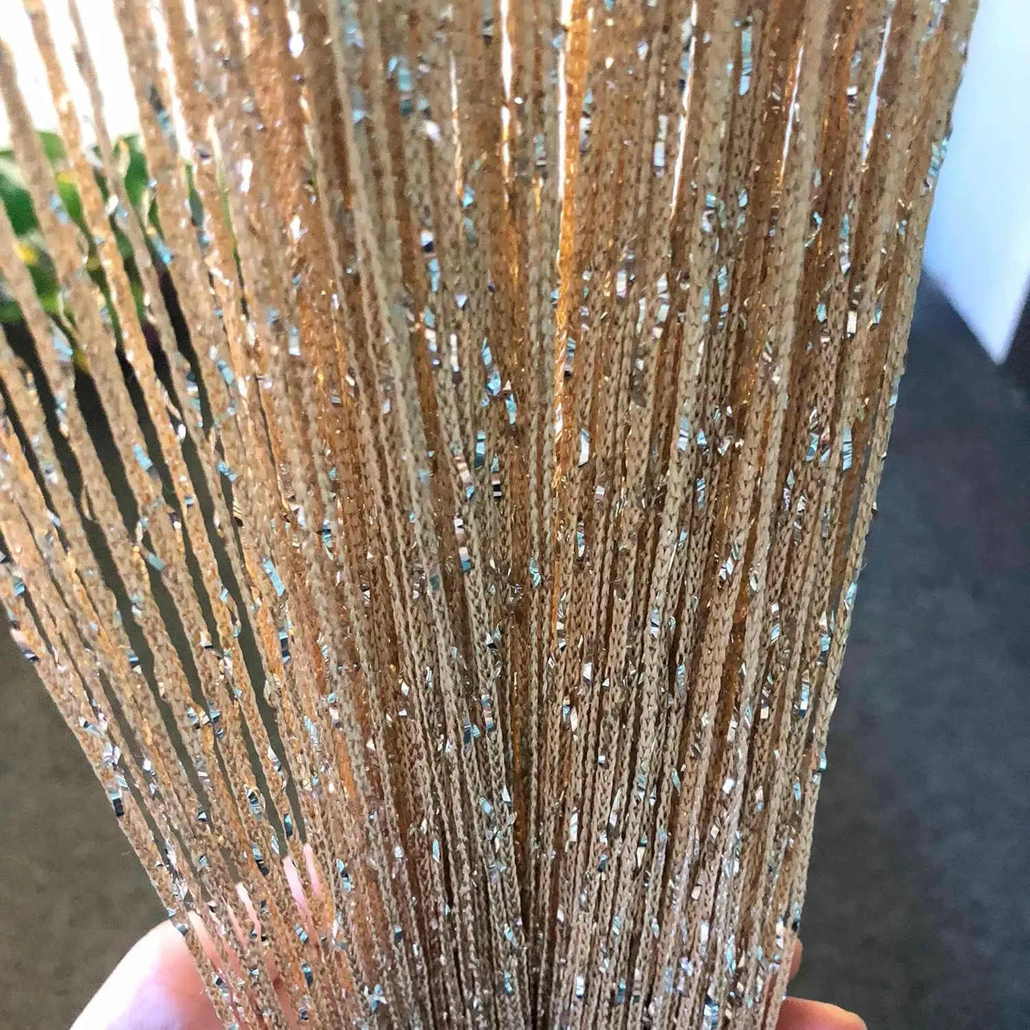 39x79 Inch Beaded Curtains, 2 Pack - Hippie Decor for Doorways, Closets, Room Dividers - Boho Home Decorations