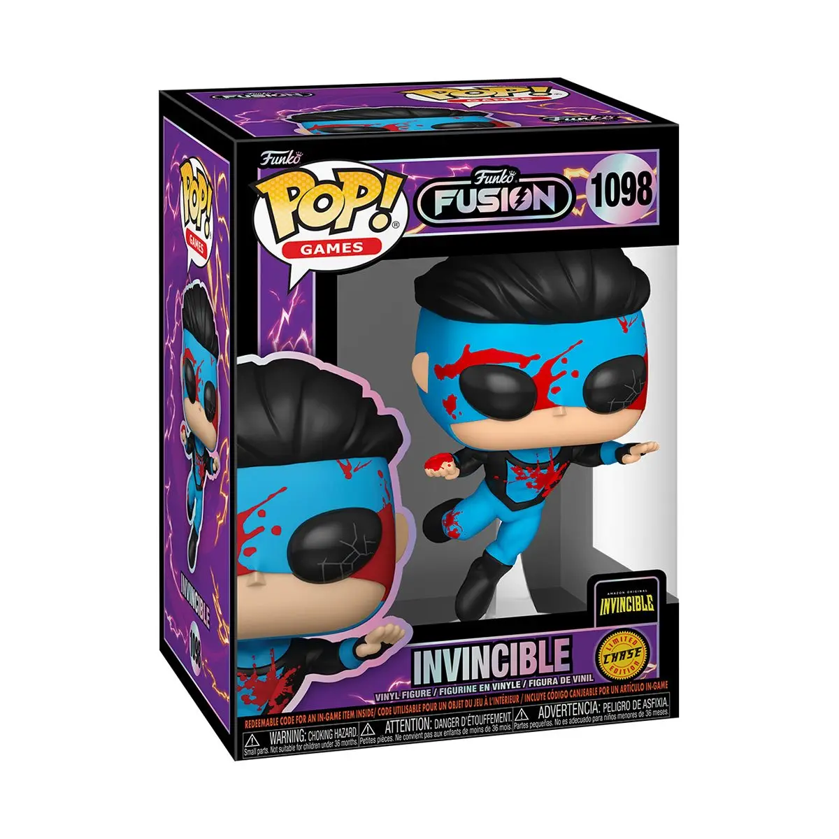 Funko Invincible Figures - Funko Fusion Vinyl Figure #1098, Chase Variant