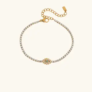 Icy Evil Eye Luxe Bracelet