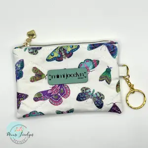 'Cheryl' Quilted Keychain Wallet