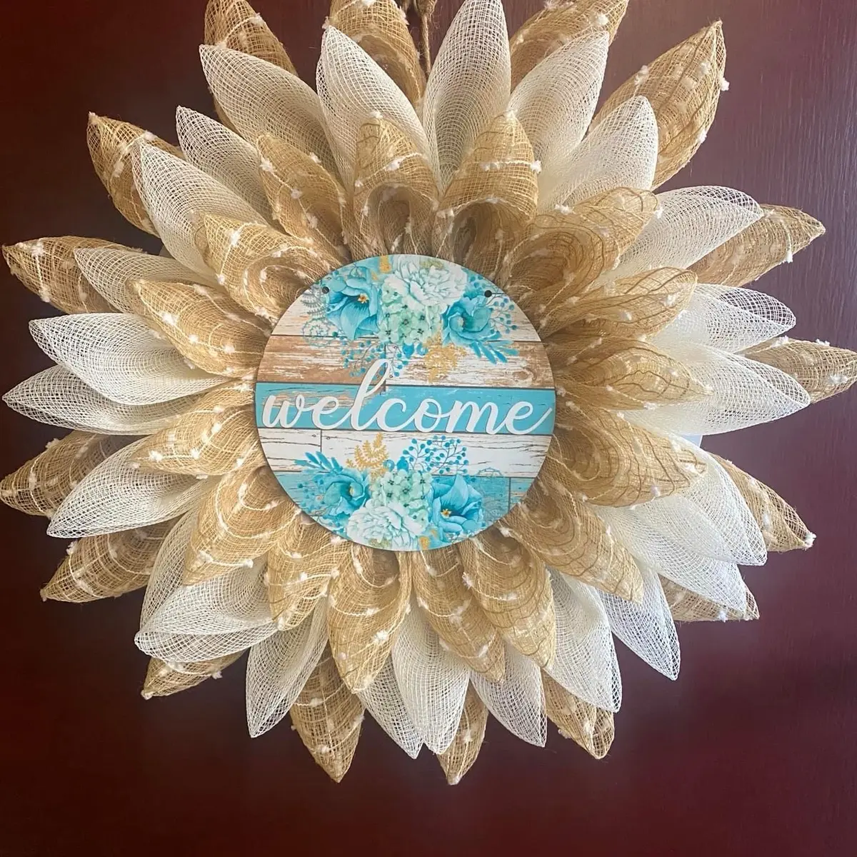 Welcome wreath